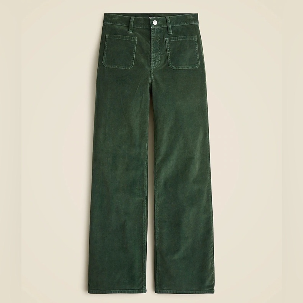 ✨ J. Crew ✨ Sailor Slim-Wide Pant in Stretch Corduroy